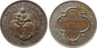 Städte Medaille Bronze Nymphenburg - auf das Königliche Mädchen-Erziehungsinstitut, für Wohlverhalten und beharrlichen Fleißes, Patrona Bavariae -