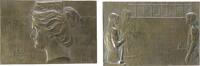 Wien Plakette Bronze Wien - auf die Internationalen Ausstellung für Spiritusverwertung und Gärungsgewerbe, K.K. Ministerien für Handel und Ack -