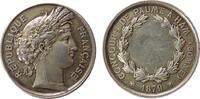 Frankreich Medaille Silber Somme - Concours de Paume a Ham, ca. 37 MM, ca. 18,6 Gramm, Randpunze: Biene -