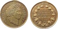 Frankreich Medaille Bronze Montrouge - auf das Musikfest, Büste der Marianne nach rechts / Mehrzeiler, ca. 35,5 MM, entfernte Öse, fleckig -