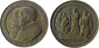 Reformation / Religion Medaille Bronze Friedrich Wilhelm III. - auf die 300 Jahrfeier der Reformation, Brandenburg - Preussen, Berlin, die gestaffelten Brustbil -