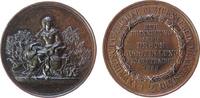 Medaille 1895 Bronze Münnerstadt - auf die 1. Ausstellung des Landwirtschaftlichen Bezirksvereins, Ludwig I. (1825-1848), Bayern, sitzende wei vz...