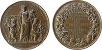Medaille o.J. Bronze Rheinpreussen - für verdienstvolle Leistungen des Landwirtschaftlichen Vereins, Wilhelm I. (1861-1888), weibliche Gestalt vz...