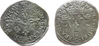 Frankreich Douzain aux croissants Ag Henri II (1547-59), G (Poitiers), ca. 2,43 Gramm -