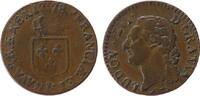 Frankreich 1/2 Sol Ku Louis XVI, & (Aix) -