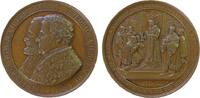 Reformation / Religion Medaille Bronze Friedrich Wilhelm III. - auf die 300 Jahrfeier der Reformation, Brandenburg - Preussen, Berlin, die gestaffelten Brustbil -