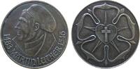 Reformation / Religion Medaille Silber Luther Martin (1483 -1546) - auf seinen 475. Geburtstag, Brustbild nach links / Lutherrose, ca. 42,7 MM, ca. 29,7 Gramm o -