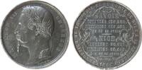 Napoleon Medaille Zinn Napoleon III. (1852 - 1870) - auf die Eingliederung von Nizza (Nice) und Savoyen (Savoie), Büste nach links / Mehrzeiler, v -
