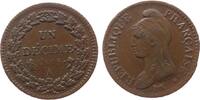 Frankreich Decime Ku Directoire, A (Paris) -