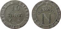 Frankreich 10 Centimes Bill Napoleon Empereur, A (Paris) -