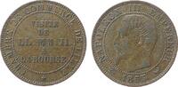 Frankreich 5 Centimes Br Napoleon III, auf seinen Münzbesuch in Lille -