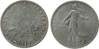 Frankreich 1 Franc Ag Semeuse -