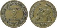 Frankreich 2 Francs AlBr Chambre de Commerce -