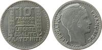 Frankreich 10 Francs KN Provisorische Regierung, kurze Blätter, Gad.810 -