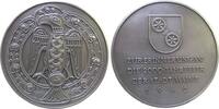 Städte Medaille Bronze versilbert Mainz - auf die 2000 Jahrfeier, ca. 75,5 MM -