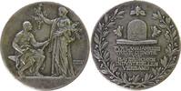 Münchner Medailleure Medaille o.J. Bronze versilbert Bayern, des Bayrischen Industriellen Verbandes für langjährige Dienste, Bienenkorb / Fraueng...