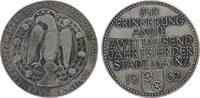 Städte Medaille Bronze versilbert Mainz - auf die 2000 Jahrfeier, ca. 40 MM, etwas fleckig -