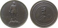 Schweiz Medaille Bronze Vögelinsegg - auf den 500. Jahrestag der Schlacht zwischen St. Gallen und Appenzell 1403, Stehender Krieger mit Keule übe -