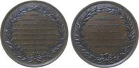 Schweiz Medaille Bronze Genf - auf die Gründung der kontinentaleuropäischen Friedensgesellschaft durch J.J. de Sellon (1782-1839), beiderseits Me -