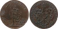 Rechenpfennig 1754 Harz-Münzmeisterpfennige Kupfer Hecht Johann Benjamin - Harz, Zellerfeld, eine Frau mit Füllhorn wird von einem aus den Wolken...