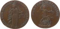 Harz-Münzmeisterpfennige Rechenpfennig 1753-1788 Kupfer Schlemm J.W. - Harz, Clausthal, behelmte weibliche Gestalt mit Füllhorn und Waage - ET ME...
