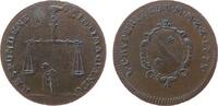 Harz-Münzmeisterpfennige Rechenpfennig 1778 Kupfer Ruperti Ludwig Christian - Harz, Zellerfeld, Waage von einer Hand aus den Wolken gehalten - in...