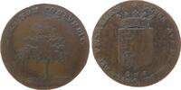 Harz-Münzmeisterpfennige Rechenpfennig 1780-1785 Kupfer Seidensticker Christoph Engelhard - Harz, Zellerfeld, Baum mit Sonnenstrahlen / Wappen - ...