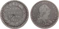 GB Großbritannien ab 1708 1 Shilling 6 Pence Token Ag Georg III, 18 Pence, Punze: T -