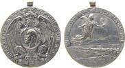 Rumänien tragbare Medaille Messing versilbert Karl I (1866-1914) auf die Errichtung des Denkmals auf den im russisch-türkischen Krieg entscheidenden Donauü -