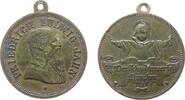 München tragbare Medaille Bronze München - auf das 7. Deutsche Turnerfest, Büste von Jahn nach rechts / Münchner Kindl über Schriftband, v. Lauer, ca. 27 -