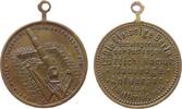 erster Weltkrieg tragbare Medaille Bronze Fließige Berta (Dicke Berta) - Bezwingerin der von Lüttich - Namur - Maubeuge - Antwerpen, etc, das Geschütz nach liks - -
