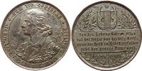 Medaille 1905 Bronze versilbert Schiller Friedrich (1759-1805) - auf seinen 100. Todestag, Dichter, Brustbild nach links / Lyra über Schriftta ss