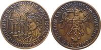 Städte Medaille Bronze Wimpfen - Friedrich II. Staufische Kaiserpfalz, ca. 40,5 MM -