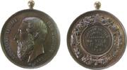 Belgien tragbare Medaille Bronze Leopold II. (1865-1909) - auf die Landwirtschaftsausstellung in Visé, Büste nach links / Schrift, v. Hart, ca. 46,5 MM, m -