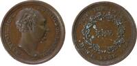 vor 1914 Miniaturmedaille Bronze Maximilian I. (IV.) Joseph (1799-1825) - auf sein 25. Regierungsjubiläum, Büste nach rechts / XXV im Kranz, v. Neuss, ca. -