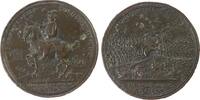 vor 1914 Medaille Bronze Friedrich II. (1740-1786) - auf die Schlacht bei Rosbach (Roßbach) und Lissa, Friedrich zu Pferd nach links vor Ansicht v -