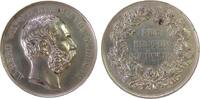 Schützen Schießprämie Silber Albert (1873-1902) - dem besten Schützen, Sachsen, IV. Klasse, v. Barduleck, ca. 34 MM, ca. 20 Gramm, Barduleck 57 -