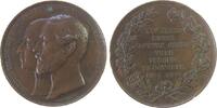 vor 1914 Medaille Bronze Adolf Georg (1860-1893) - auf seine Silberhochzeit mit Hermine von Waldeck, Schaumburg-Lippe, beider Büsten nach links / -