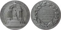 München Medaille Bronze versilbert München - Zur Erinnerung an die Enthüllung des Landesdenkmals für Ludwig II., Bayern, Denkmal / Mehrzeiler im -