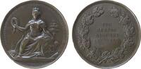 Landwirtschaft Medaille 1881 Bronze Hannover - auf die allgemeine land- und forstwitschaftliche Ausstellung, Stadtgöttin mit Siegerkranz und Wapp...