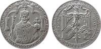 Städte Medaille Bronze versilbert Rothenburg ob der Tauber - auf 750 Jahre Stadtrecht, Brustbild Friedrichs I. mit Reichsinsignien / Adler mit z -