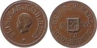 Städte Medaille Bronze Regensburg - auf die Geburt von Elisabeth Maria Katharina Held, Kopf des Kindes nach links / Wappen und Schrift, ca. 22 M -