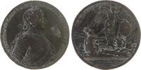 vor 1914 Medaille Bronze Friedrich II. (1740-1786) - Auf die Eroberung von Prag, Siebenjährigen Krieg, Brandenburg-Preußen, Brustbild nach rechts -