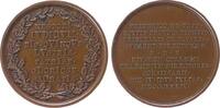 vor 1914 Medaille Bronze Ludwig I. (1825-1848) - auf das 50jährige Dienstjubiläum des Gerichtsdirektors Friedrich von Popp, beiderseits Mehrzeiler -