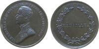 Frankreich Medaille Bronze Cavaignac Louis-Eugène (1802-1857) - französischer General und Kriegsminister, Brustbild nach links / Schrift, ca. 27,6 M -