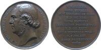 Frankreich Medaille Bronze Pompeé Pierre-Philibert (1809-1874) - französischer Pädagoge und Politiker, Büste nach links / Mehrzeiler, v. Borrel, ca. -