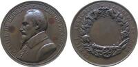 Frankreich Medaille Bronze Serres Olivier (1539-1619) - französischer Bodenkundler und Agrarreformer, Reims, Brustbild nach links / Umschrift und le -