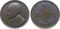 Frankreich Medaille Bronze Serres Olivier (1539-1619) - französischer Bodenkundler und Agrarreformer, Péronne (Somme), Brustbild nach links / Umschr -