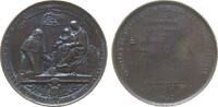 Frankreich Medaille Zinn bronziert Chalons sur Marne - auf den Bischof Monyer de Prilly und die Errichtung des Glockenspiels in der Kirche Notre Da -