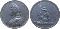 Frankreich Medaille Zinn Louis XIV. (1643-1715) - auf die Schlacht bei Staffarda, Piemont, Brustbild nach links / Herkules hält die Krone von Savoye -